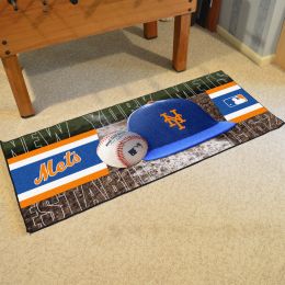 New York Mets baseball Runner Mat - 29.5 x 72