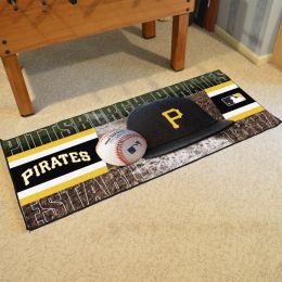 Pittsburgh Pirates baseball Runner Mat - 29.5 x 72