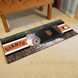 San Francisco Giants baseball Runner Mat - 29.5 x 72