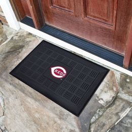 Cincinnati Reds Logo Doormat - Vinyl 18 x 30