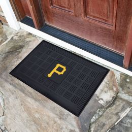 Pittsburgh Pirates Logo Doormat - Vinyl 18 x 30