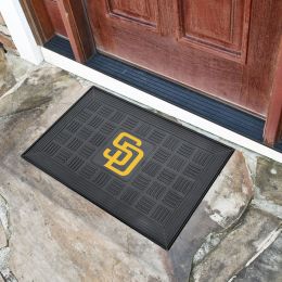 San Diego Padres Logo Doormat - Vinyl 18 x 30