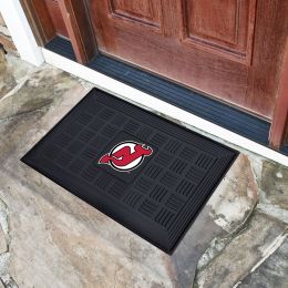 New Jersey Devils Logo Doormat - Vinyl 18 x 30