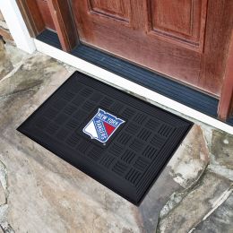 New York Rangers Logo Doormat - Vinyl 18 x 30