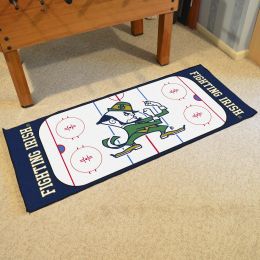 ND Fighting Irish Hockey Rink Runner Mat x 29.5 x 72