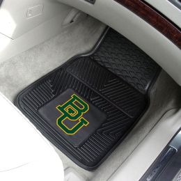 Baylor 2pc Vinyl Car Floor Mats - 18 x 27