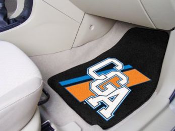 US Coast Guard Licensed 2pc Printed Carpet Car Mat Set