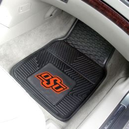 OSU 2pc Vinyl Car Floor Mats - 18 x 27