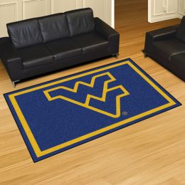 West Virginia University Mountaineers Area Rug â€“ 5 x 8