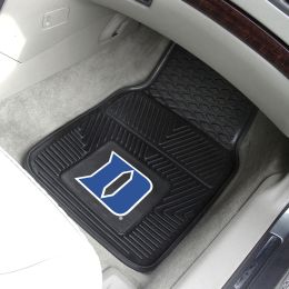 Duke 2pc Vinyl Car Floor Mats - 18 x 27