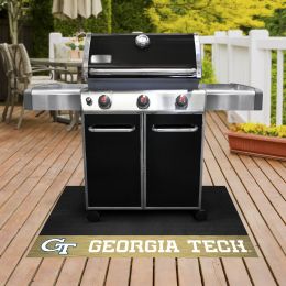 Georgia Tech Yellow Jackets Grill Mat - Vinyl 26" x 42"