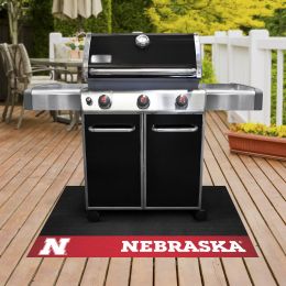 University of Nebraska Grill Mat â€“ Vinyl 26 x 42