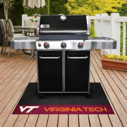 Virginia Tech Grill Mat - Vinyl 26 x 42