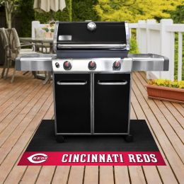 Cincinnati Reds Grill Mat â€“ Vinyl 26 x 42