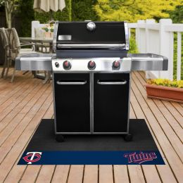 Minnesota Twins Grill Mat â€“ Vinyl 26 x 42