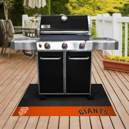 San Francisco Giants Grill Mat â€“ Vinyl 26 x 42