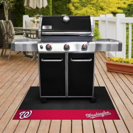 Washington Nationals Grill Mat â€“ Vinyl 26 x 42