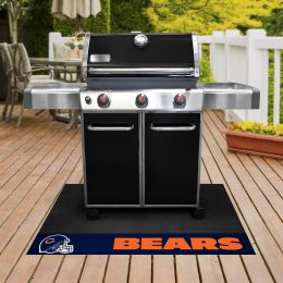 Chicago Bears Grill Mat - Vinyl 26 x 42