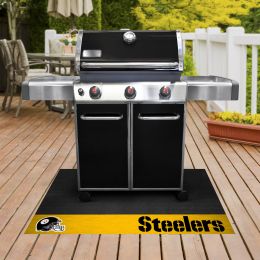 Pittsburgh Steelers Grill Mat â€“ Vinyl 26 x 42