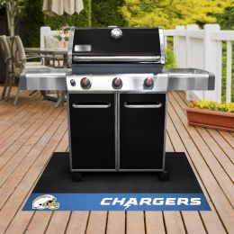 Los Angeles Chargers Grill Mat â€“ Vinyl 26 x 42