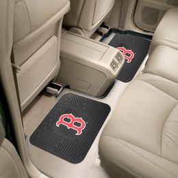 Boston Red Sox Utility Mat Set - Vinyl 14 x 17