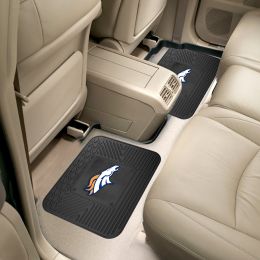 Denver Broncos Utility Mat Set - Vinyl 14 x 17