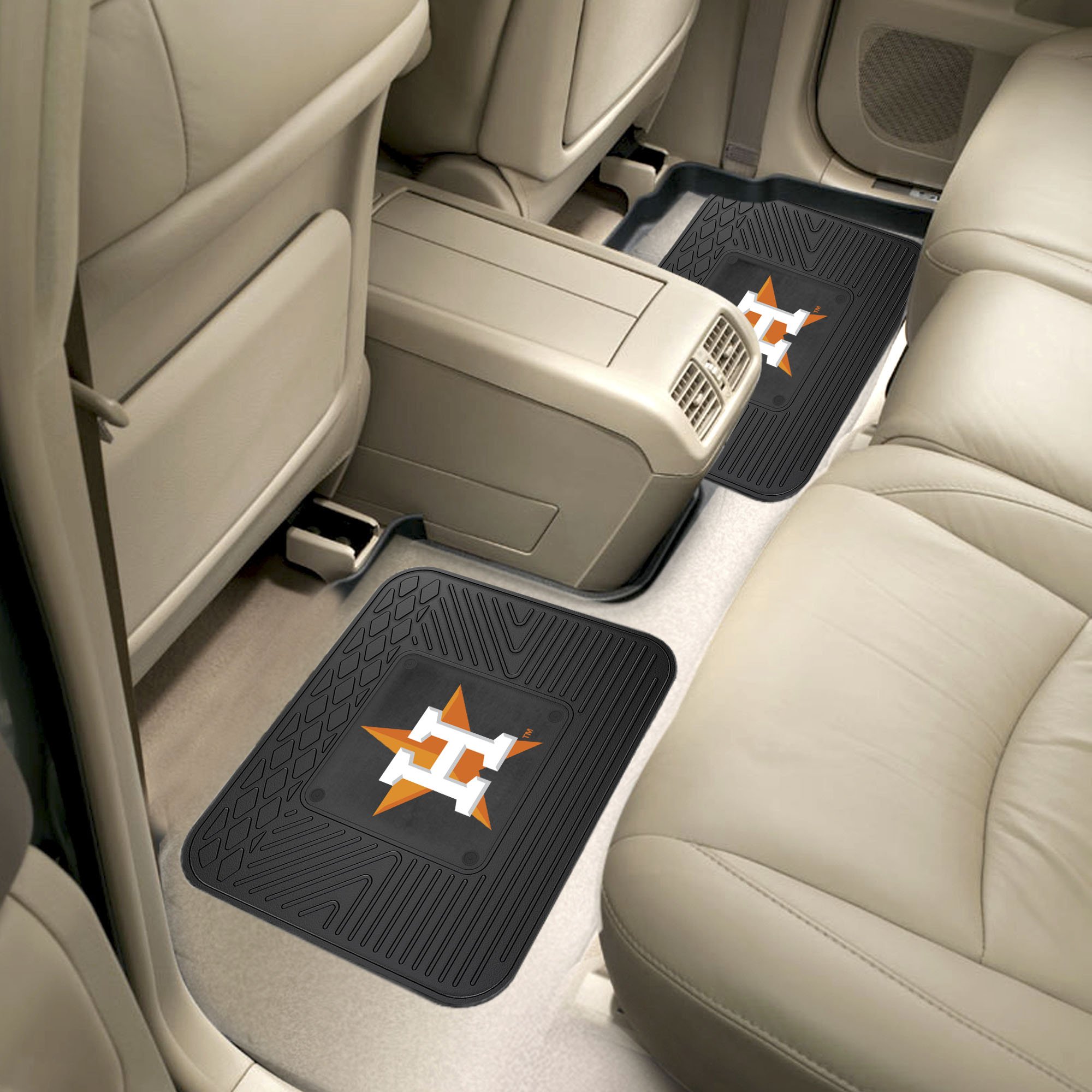 Houston Astros Utility Mat Set - Vinyl 14 x 17