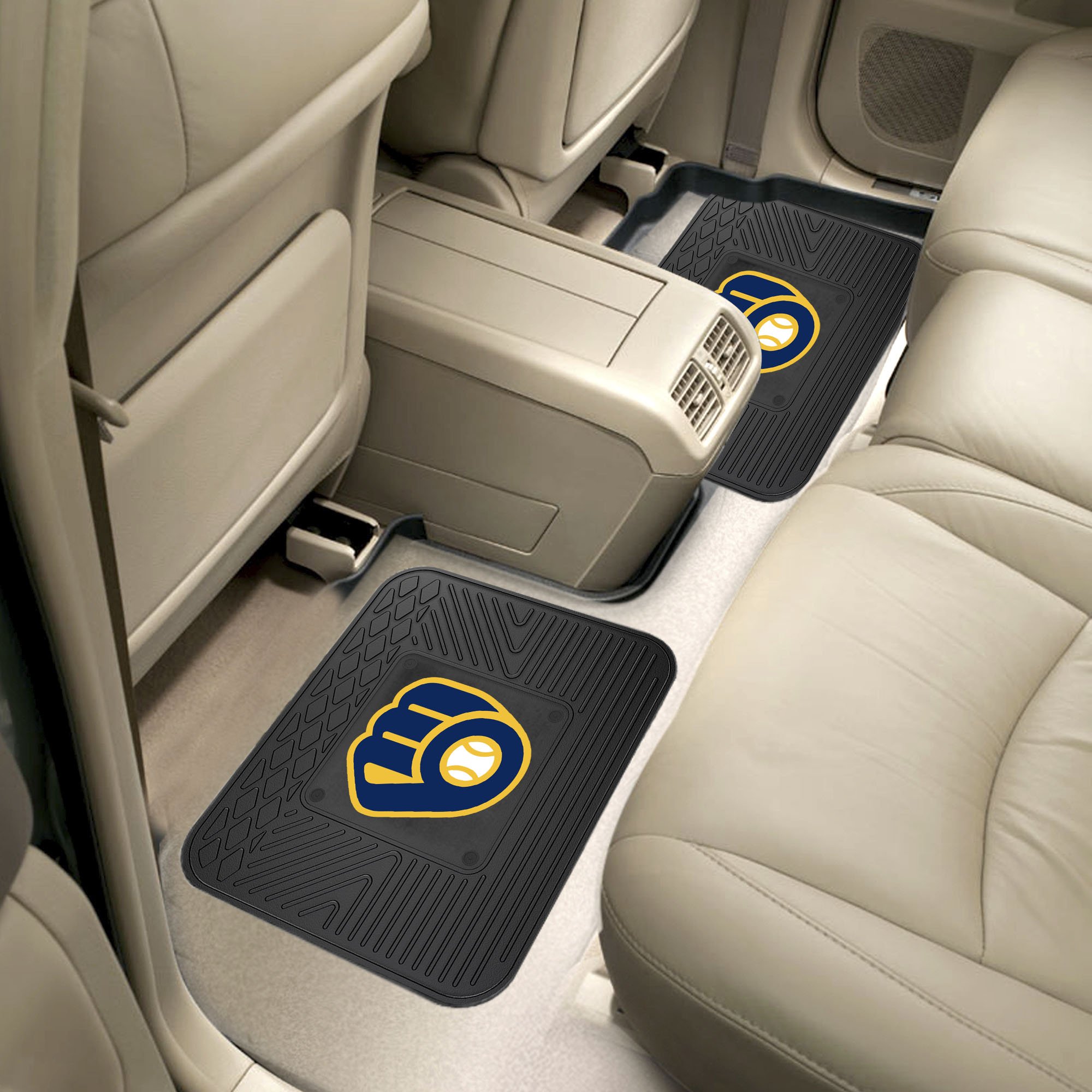 Milwaukee Brewers Utility Mat Set - Vinyl 14 x 17