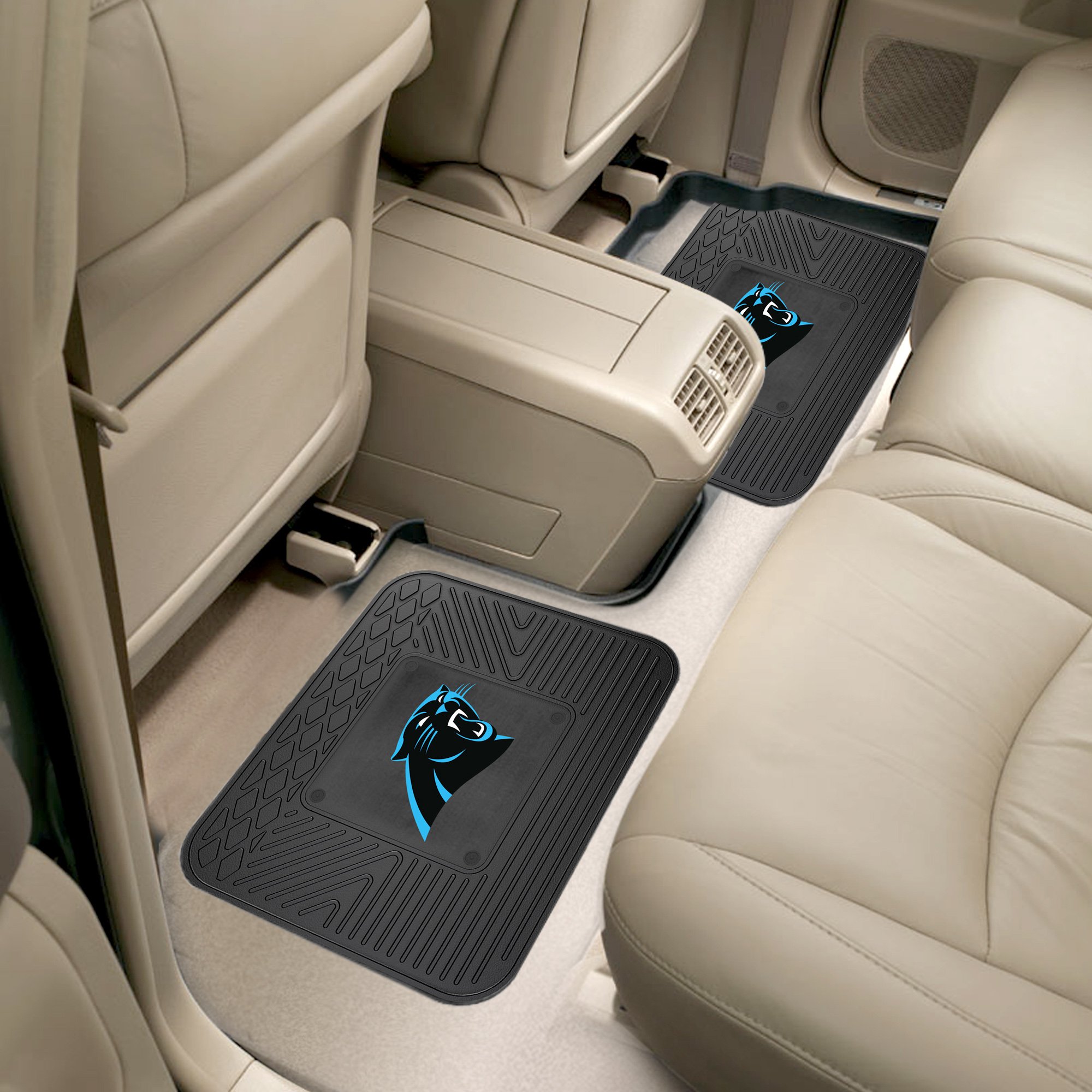 Carolina Panthers Utility Mat Set - Vinyl 14 x 17