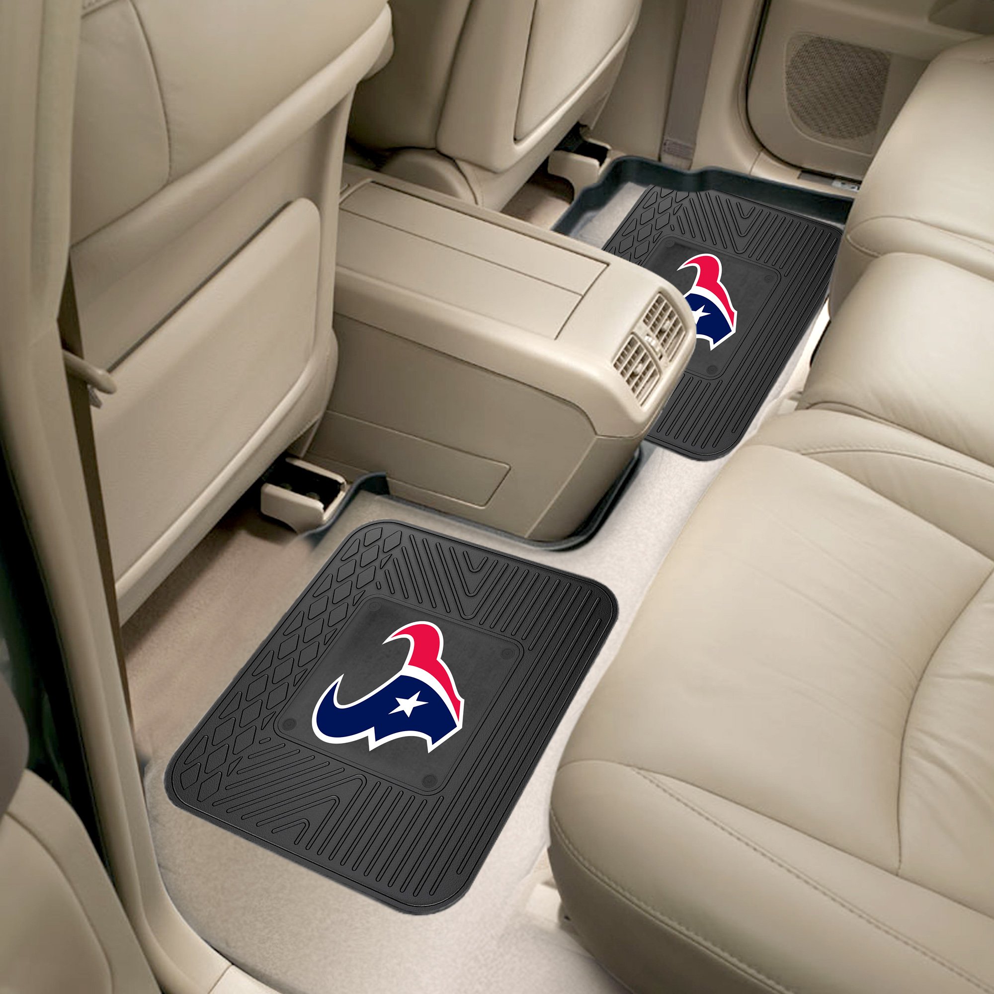 Houston Texans Utility Mat Set - Vinyl 14 x 17