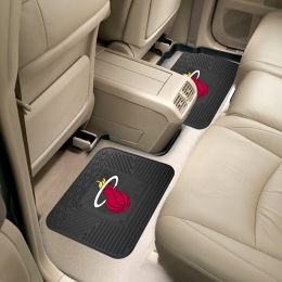 Miami Heat Utility Mat Set - Vinyl 14 x 17