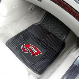 WKU Hilltoppers 2pc Vinyl Car Floor Mats - 18 x 27