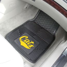 Montana State University 2pc Heavy Duty Vinyl Car Mat Set