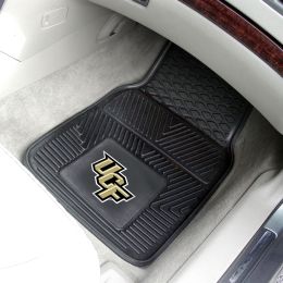 UCF Knights 2pc Vinyl Car Floor Mats - 18 x 27