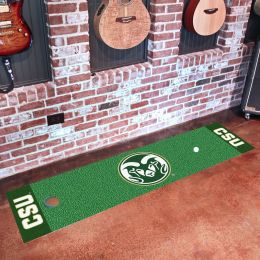 CSU Rams Logo Putting Green Mat â€“ 18 x 72