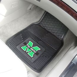 Marshall University 2pc Vinyl Car Floor Mats - 18" x 27"