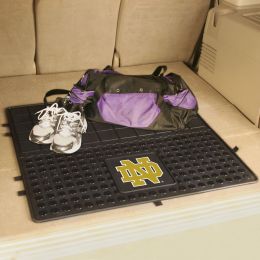 ND Fighting Irish Logo Cargo Mat - Vinyl 31 x 31