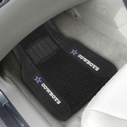 Dallas Cowboys Deluxe Car Mat Set â€“ Vinyl & Carpet