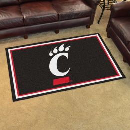 University of Cincinnati Area Rug - 4' x 6' Nylon