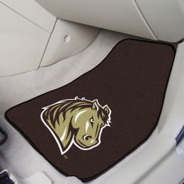 Southwest Minnesota State Univ 2pc Printed Carpet Car Mat Set