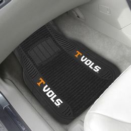 University of Tennessee Deluxe Car Mat Set - Vinyl & Carpet