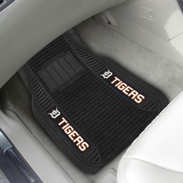 Detroit Tigers Deluxe Car Mat Set â€“ Vinyl & Carpet