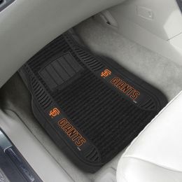 San Francisco Giants Deluxe Floor Mat Set-20x27