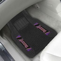 Los Angeles Lakers Deluxe Car Mat Set â€“ Vinyl & Carpet