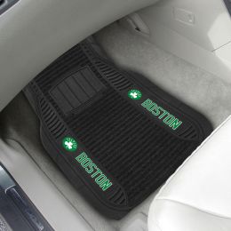 Boston Celtics Deluxe Car Mat Set â€“ Vinyl & Carpet