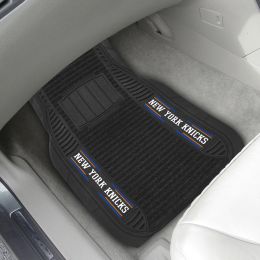 New York Knicks Deluxe Car Mat Set - Vinyl & Carpet