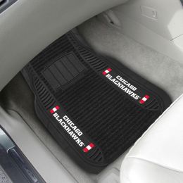 Chicago Blackhawks Deluxe Car Mat Set â€“ Vinyl & Carpet