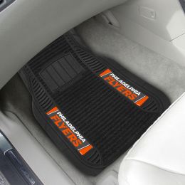 Philadelphia Flyers Deluxe Car Mat Set â€“ Vinyl & Carpet