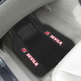 New Jersey Devils Deluxe Car Mat Set â€“ Vinyl & Carpet