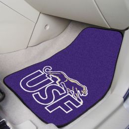 University of Sioux Falls  2pc Printed Carpet Car Mat Set